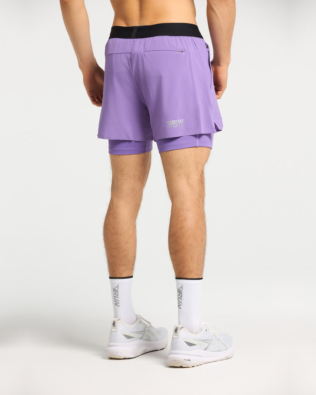 RUN RACE 2in1 Shorts ‘Purple’