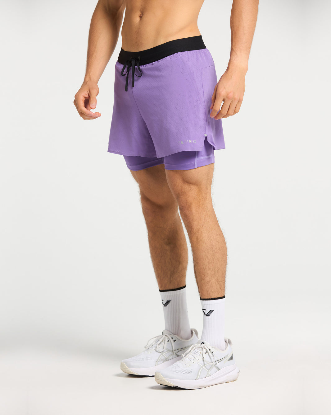 RUN RACE 2in1 Shorts ‘Purple’