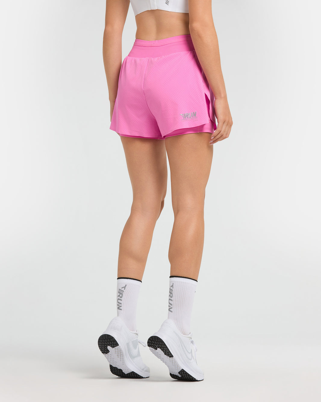 RUN RACE 2in1 Shorts "Boost Pink"