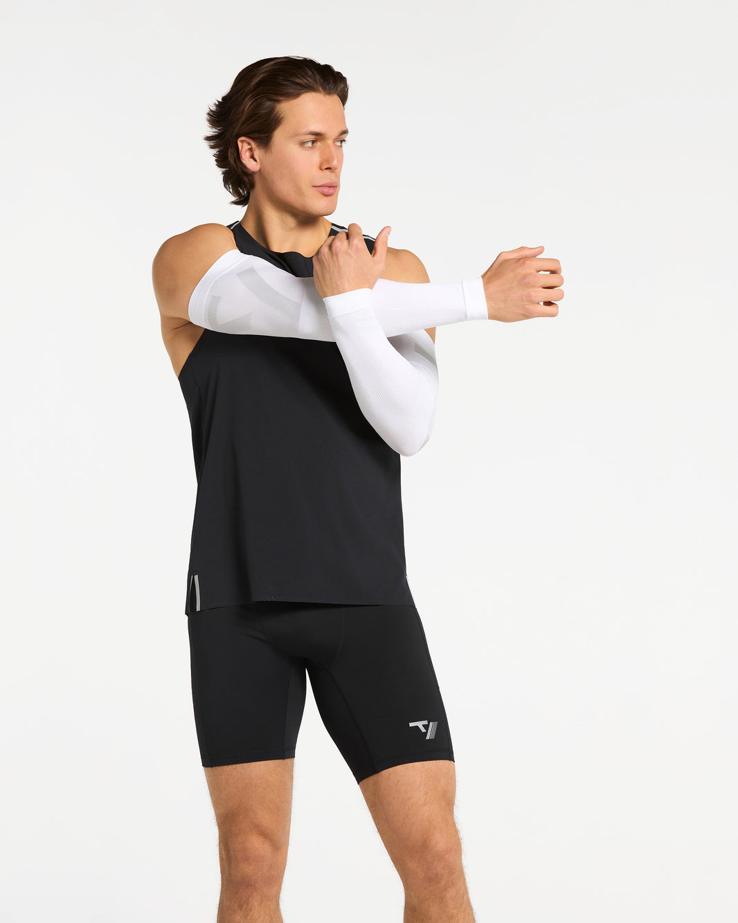 RUN RACE Arm Sleeves ‘White’