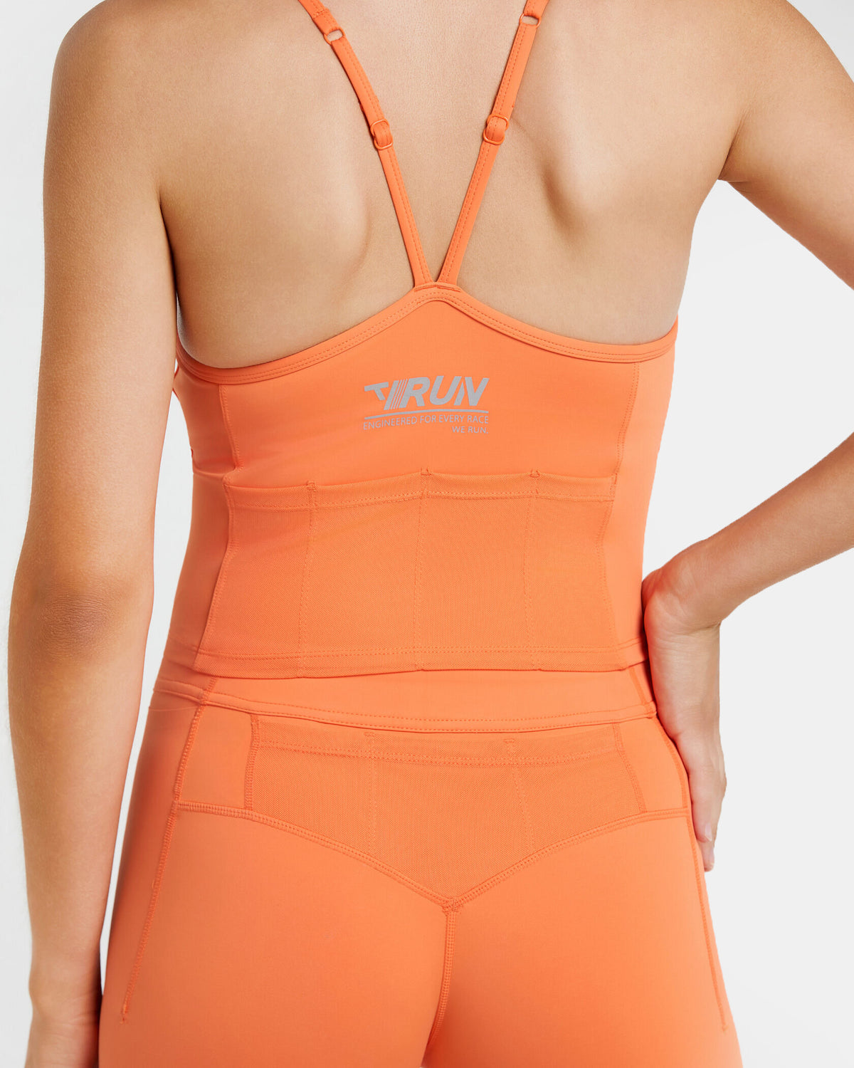 RUN RACE Cami Top "Orange"