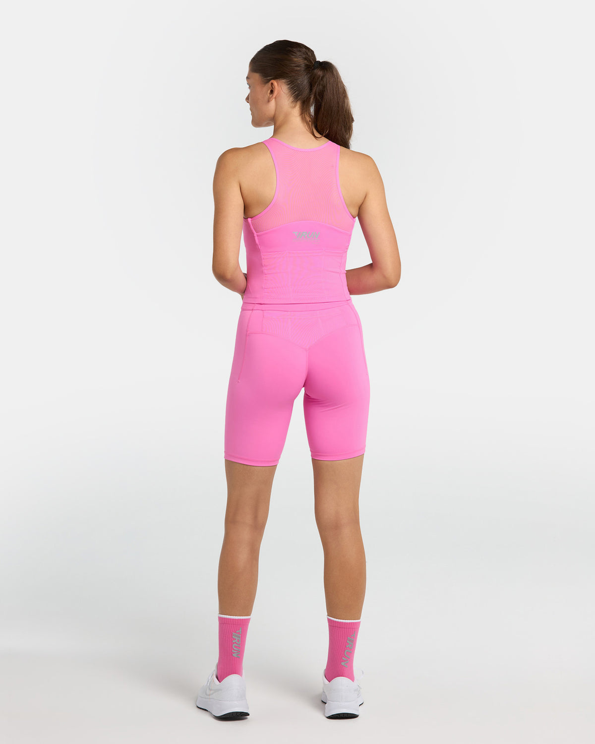 RUN RACE Shorts 8 Inch ‘Boost Pink’