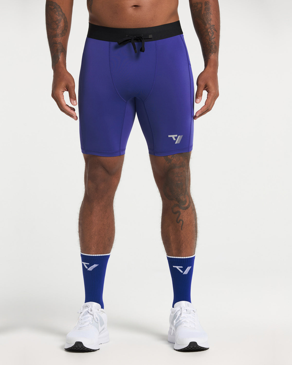 RUN RACE Half Tight "Blau"