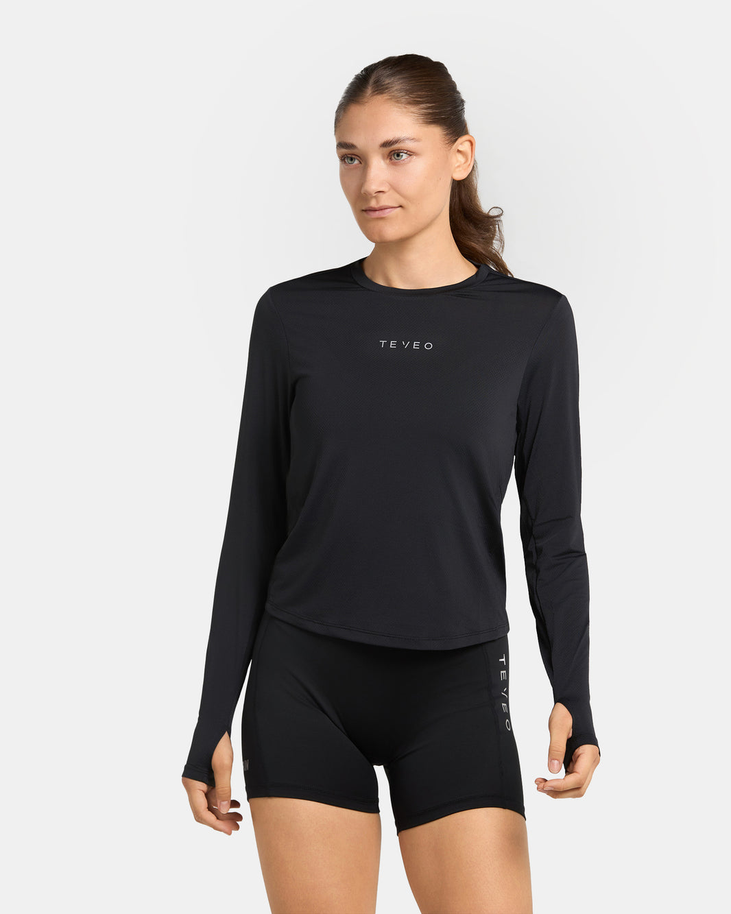 Camiseta de manga larga RUN RACE «negro»