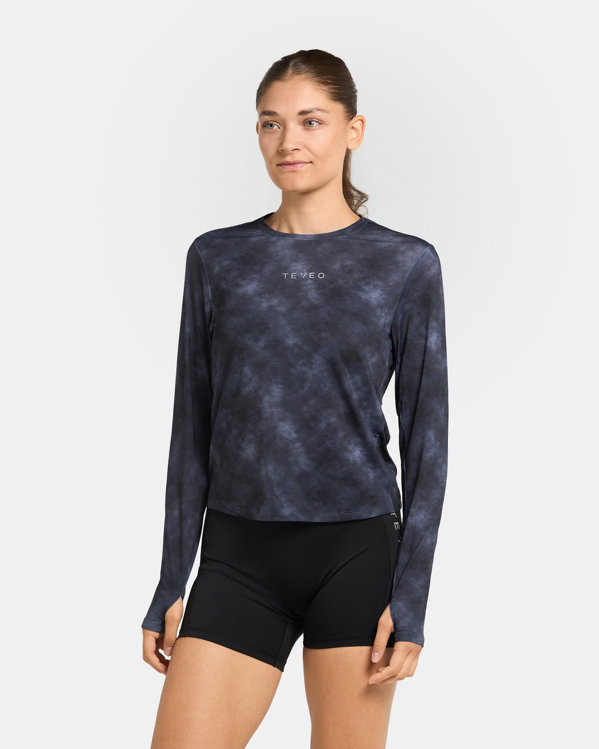 RUN RACE Longsleeve "Cloud Schwarz"