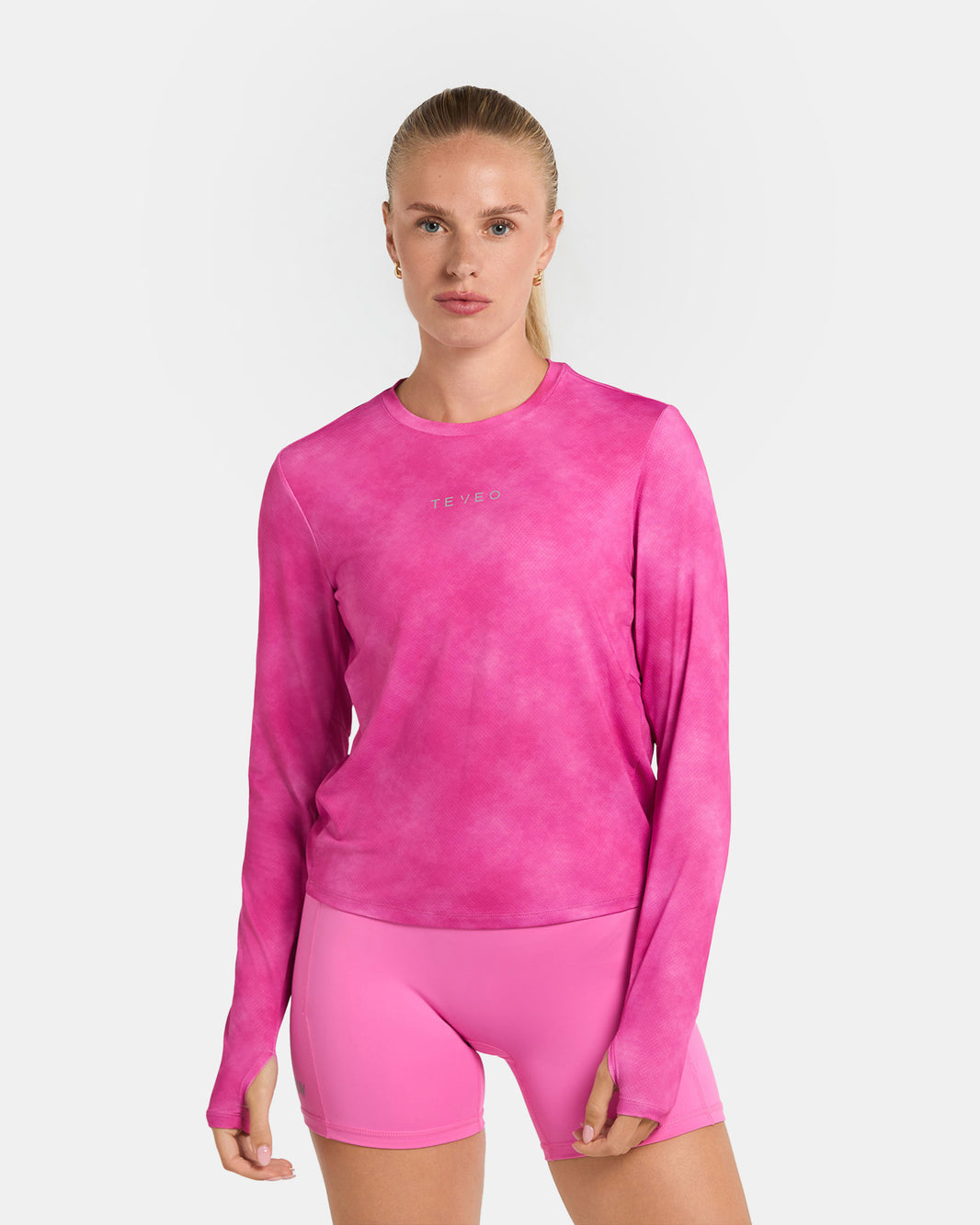 Camiseta de manga larga RUN RACE «Cloud Boost Pink»