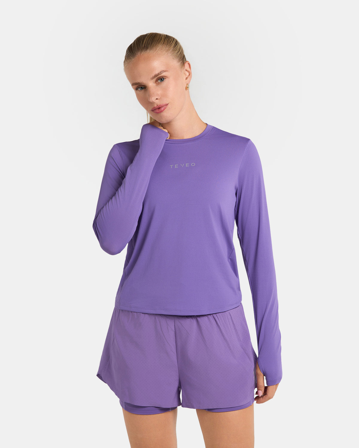 RUN RACE Longsleeve "Lila"