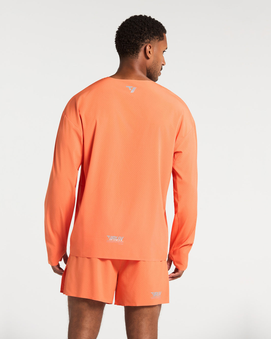 RUN RACE Oversized Longsleeve "Orange"