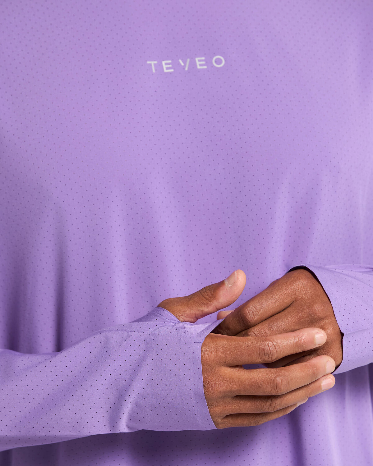 RUN RACE Oversized Longsleeve ‘Purple’