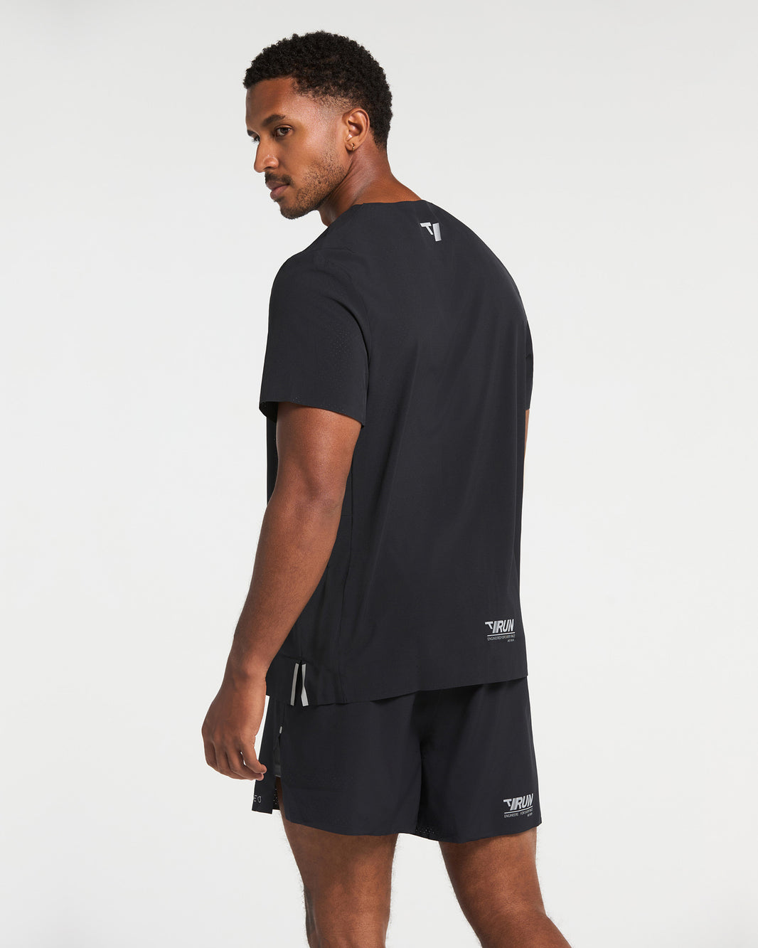 T-shirt oversize RUN RACE « noir »