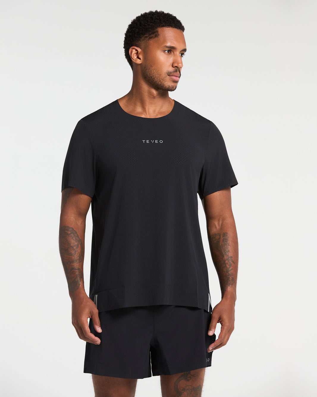 T-shirt oversize RUN RACE « noir »