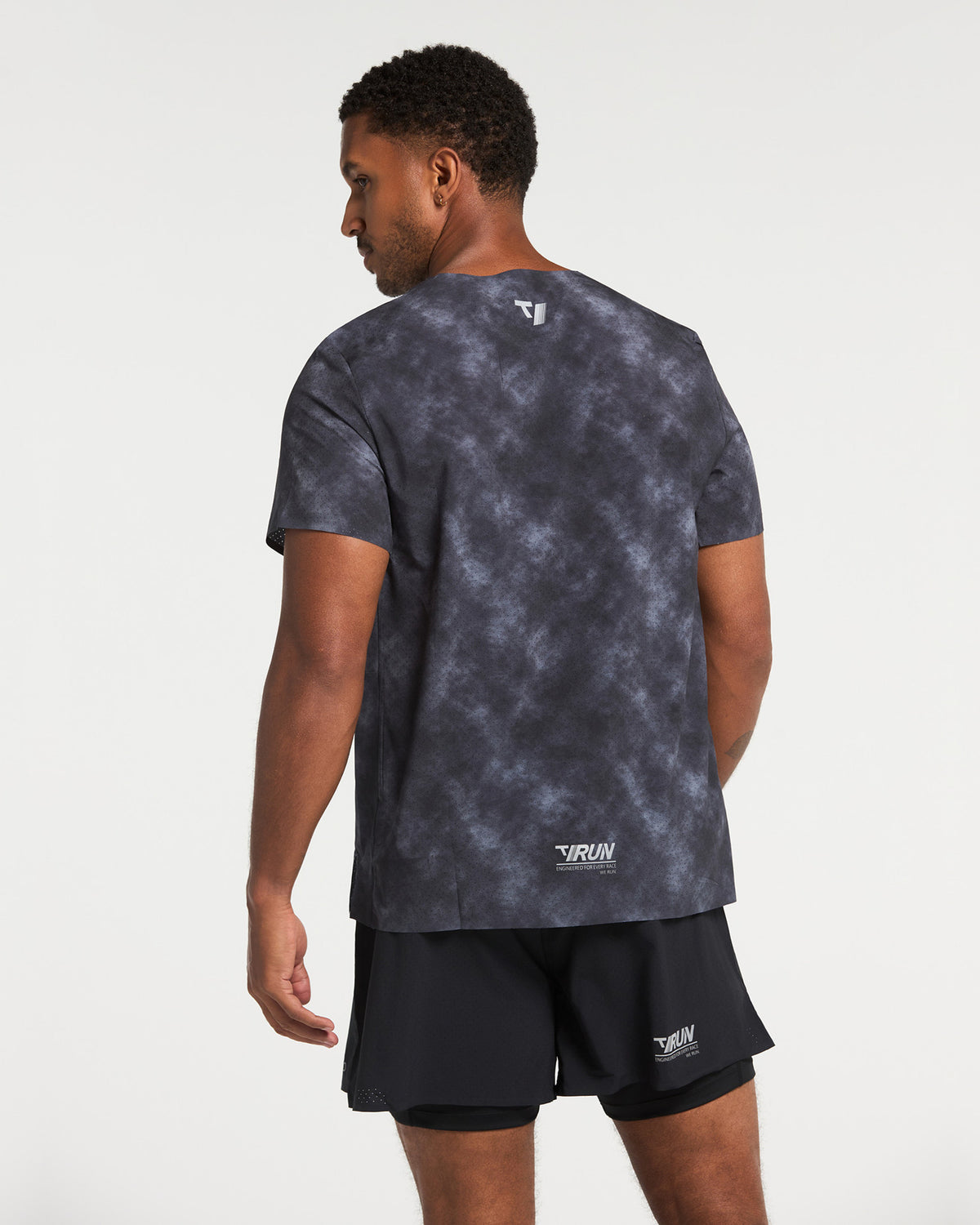 RUN RACE Oversized T-Shirt ‘Cloud black’
