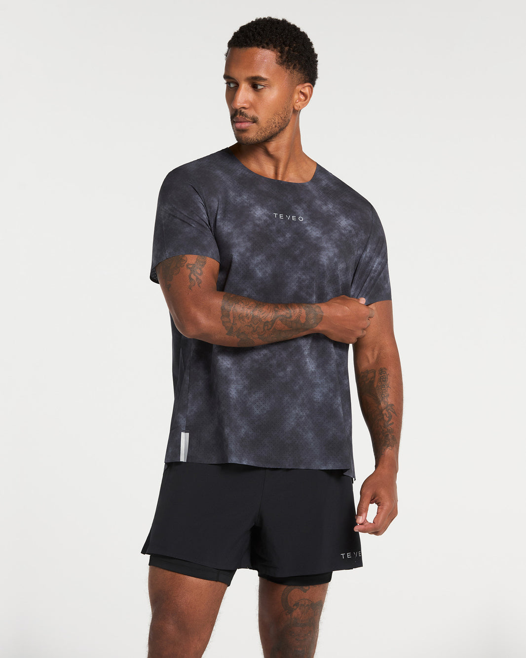 RUN RACE Oversized T-Shirt ‘Cloud black’