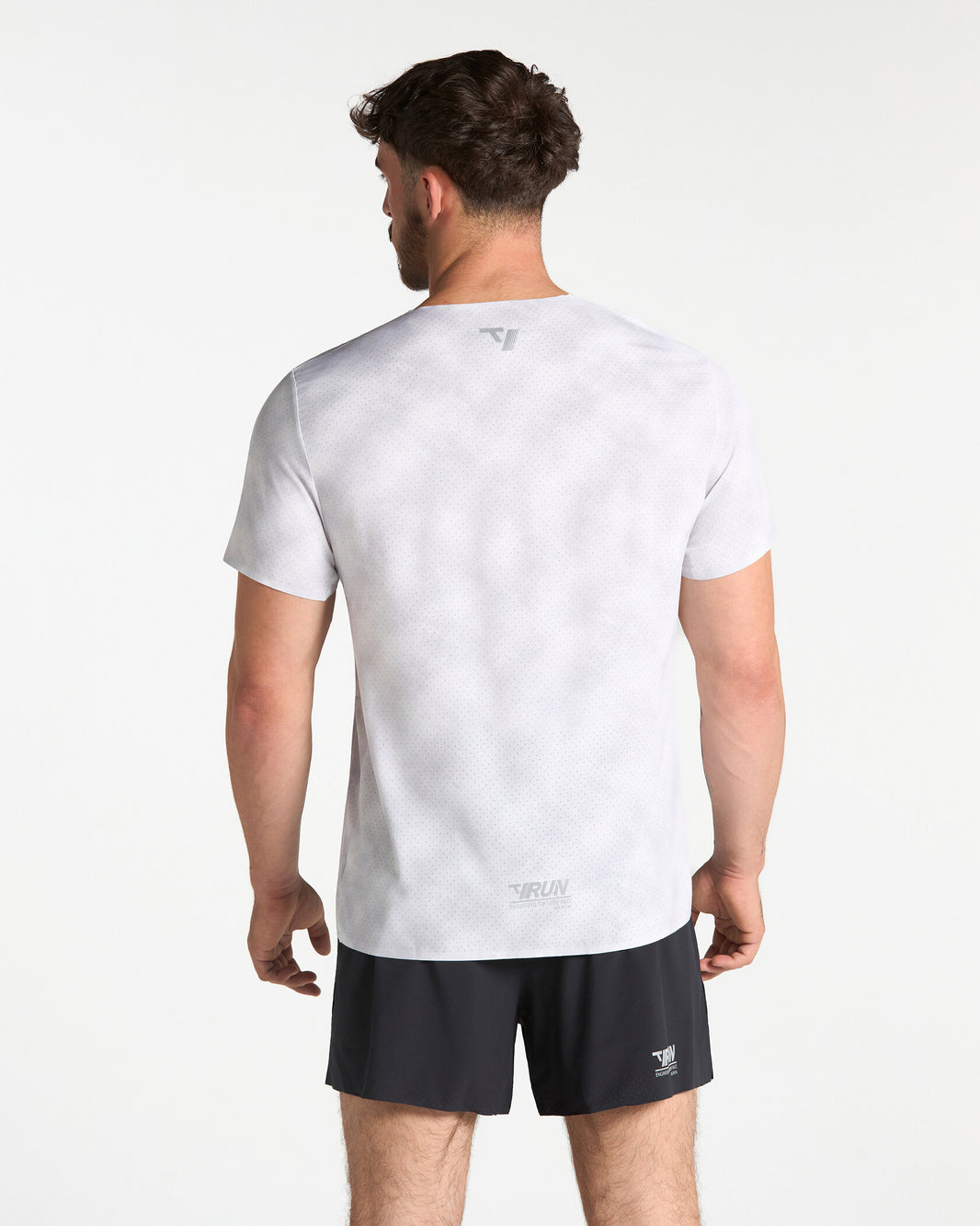 T-shirt oversize RUN RACE « Cloud blanc »