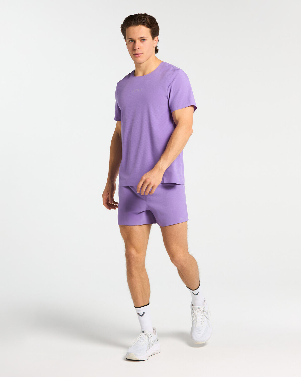 RUN RACE Split Shorts "Lila"
