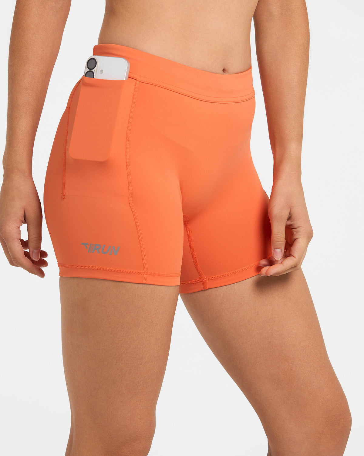 Shorts RUN RACE 4 Inch “Arancione"