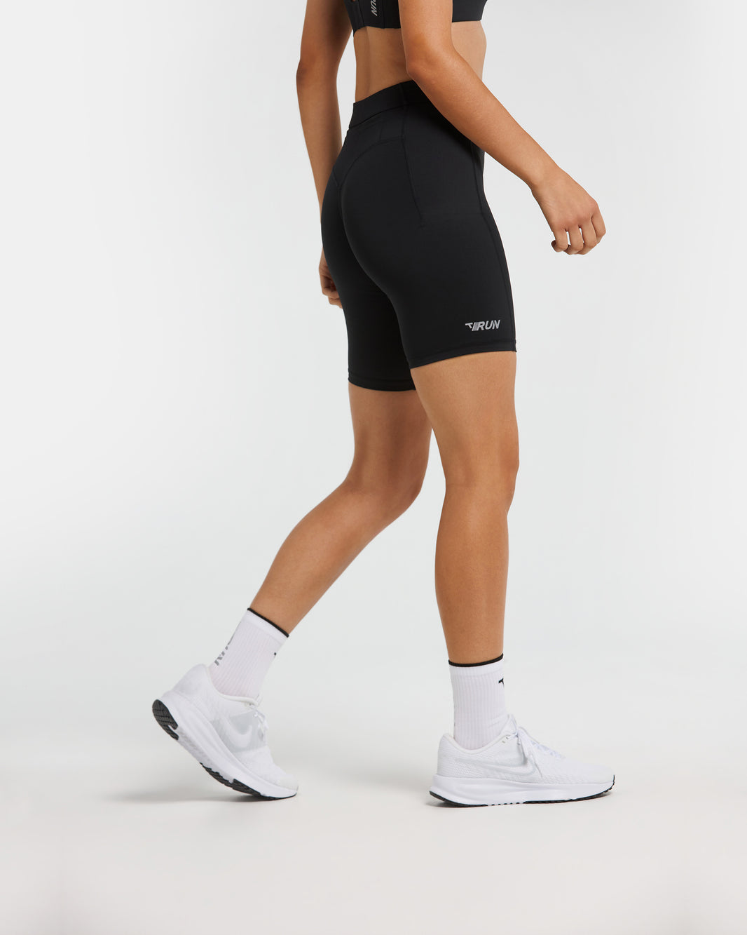 RUN RACE Shorts 8 Inch ‘Black’