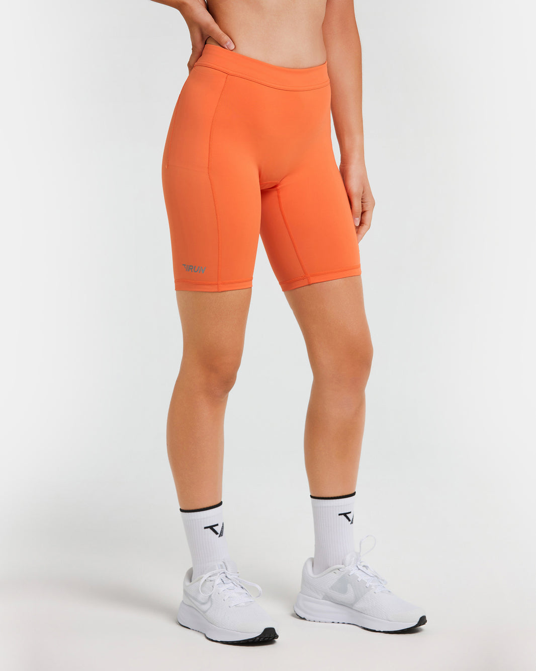 RUN RACE Shorts 8 Inch ‘Orange’