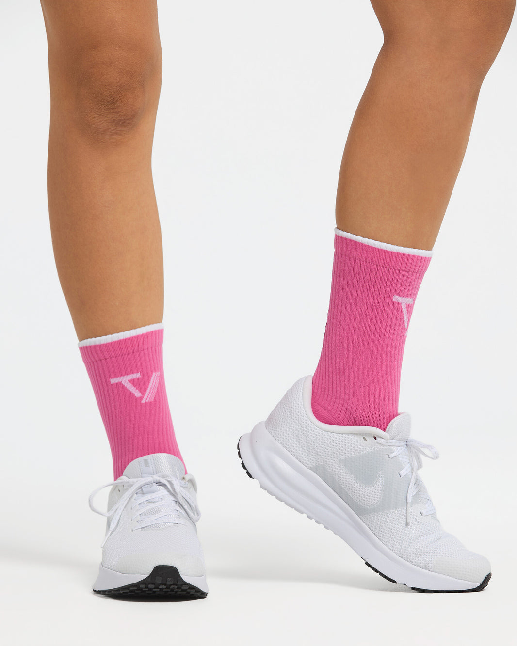 Chaussettes RUN RACE (2 paires) « Boost Pink »