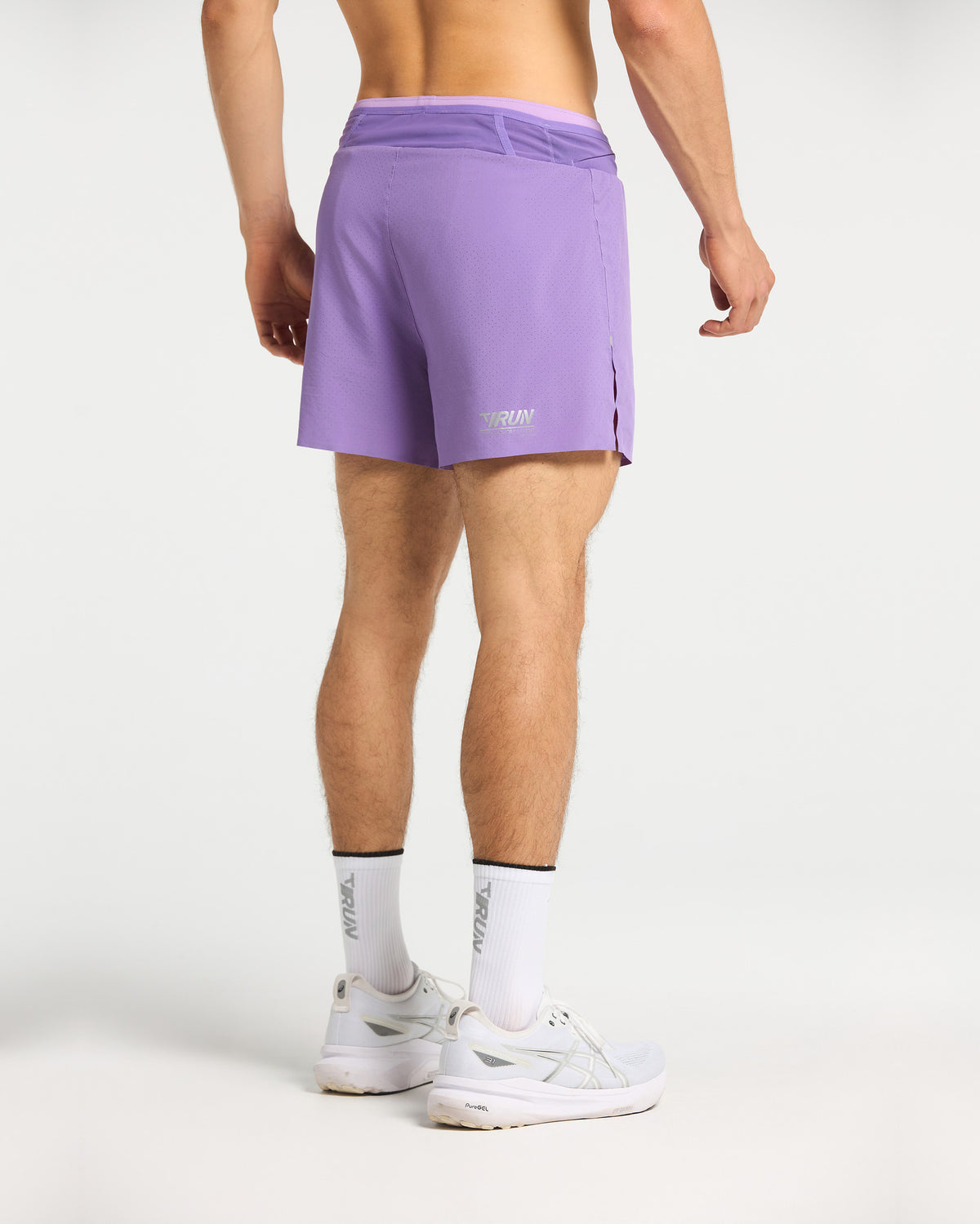 RUN RACE Split Shorts "Lila"