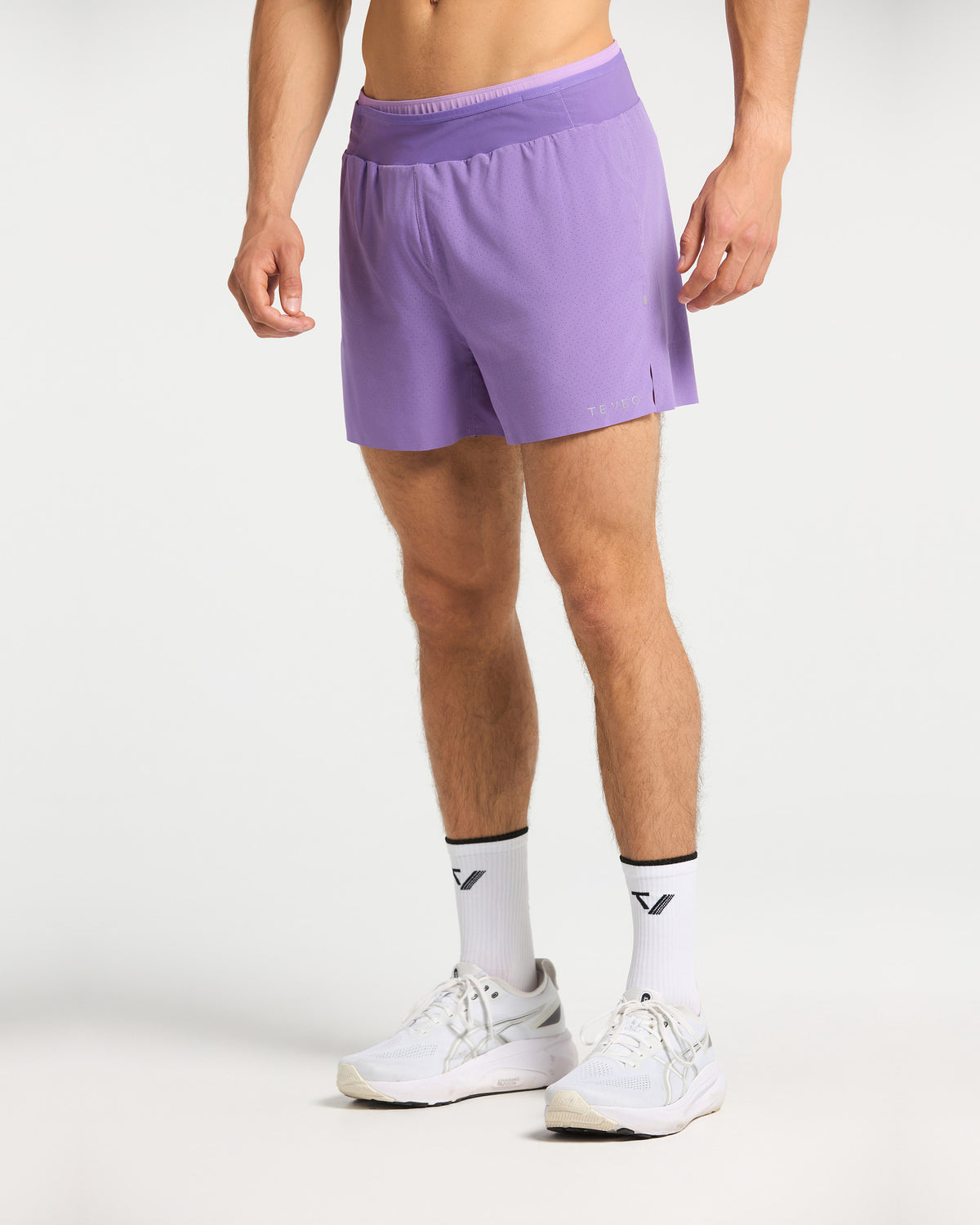 RUN RACE Split Shorts "Lila"