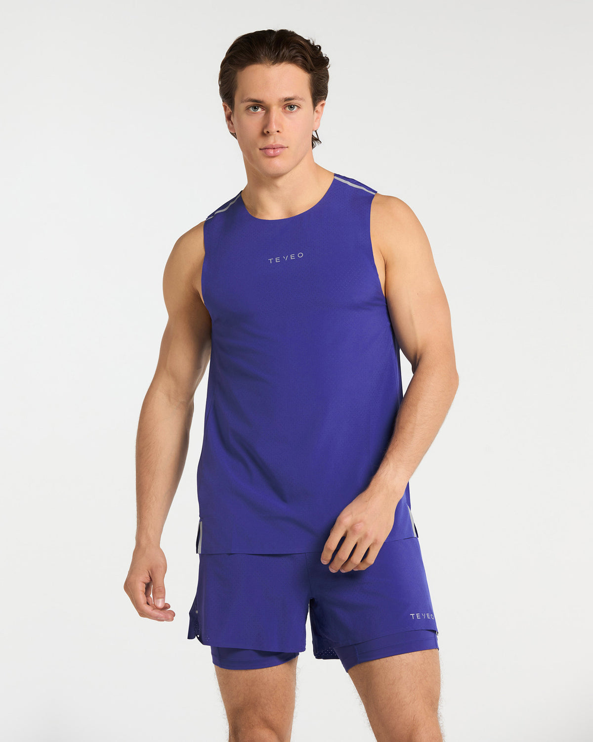 RUN RACE Tank "Blau"