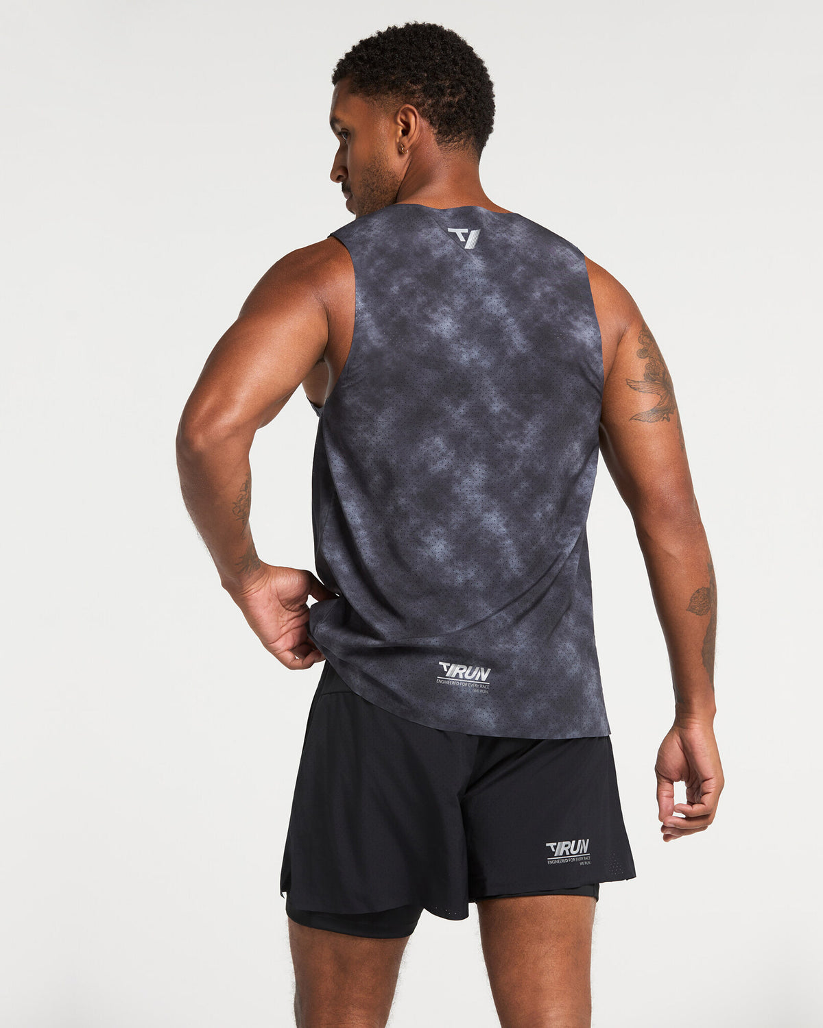 RUN RACE Tank "Cloud Schwarz"