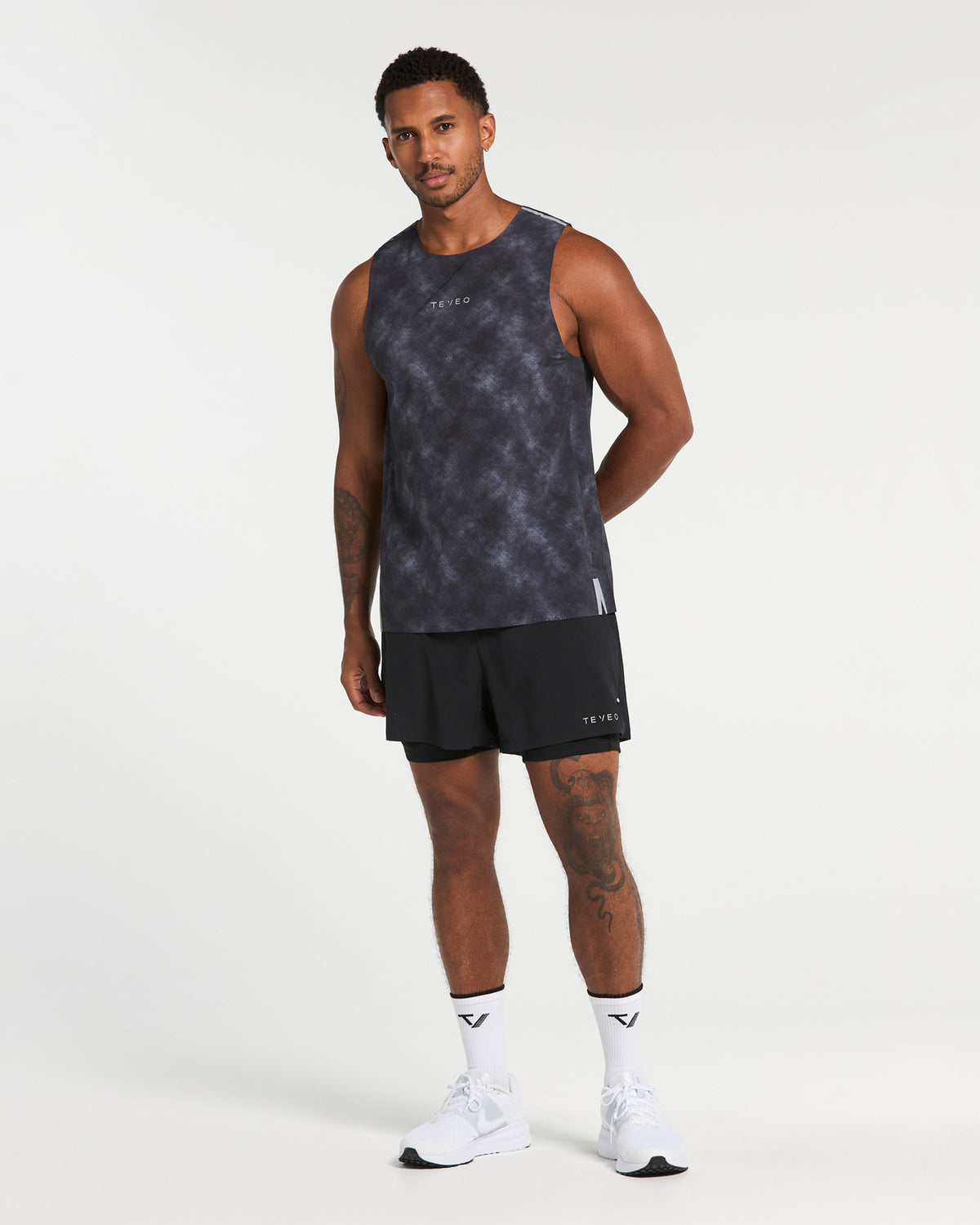 RUN RACE Tank "Cloud Schwarz"