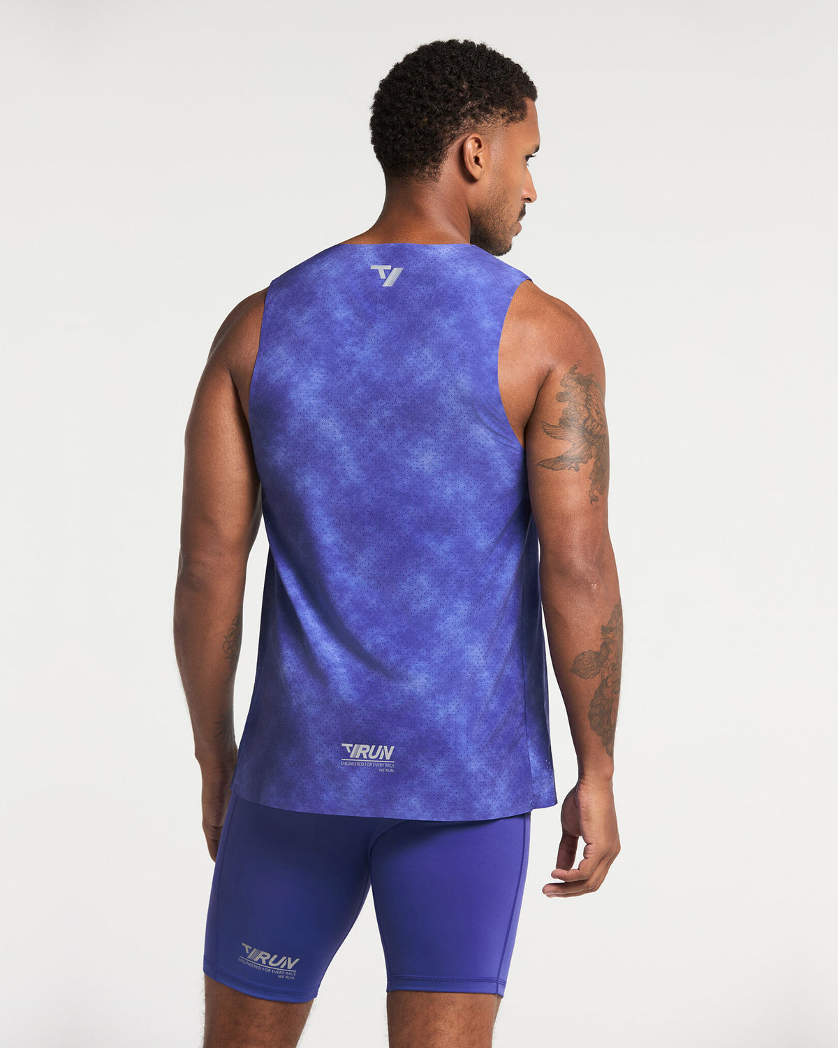 RUN RACE Tank "Cloud Blau"