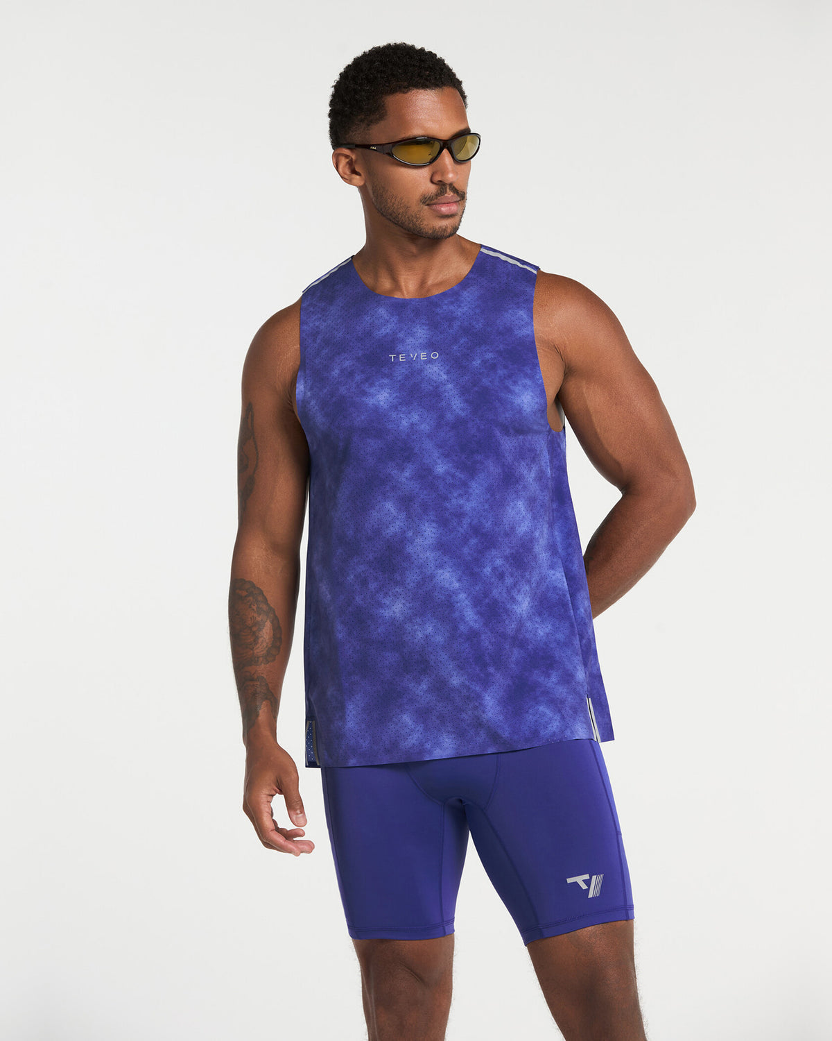 RUN RACE Tank "Cloud Blau"