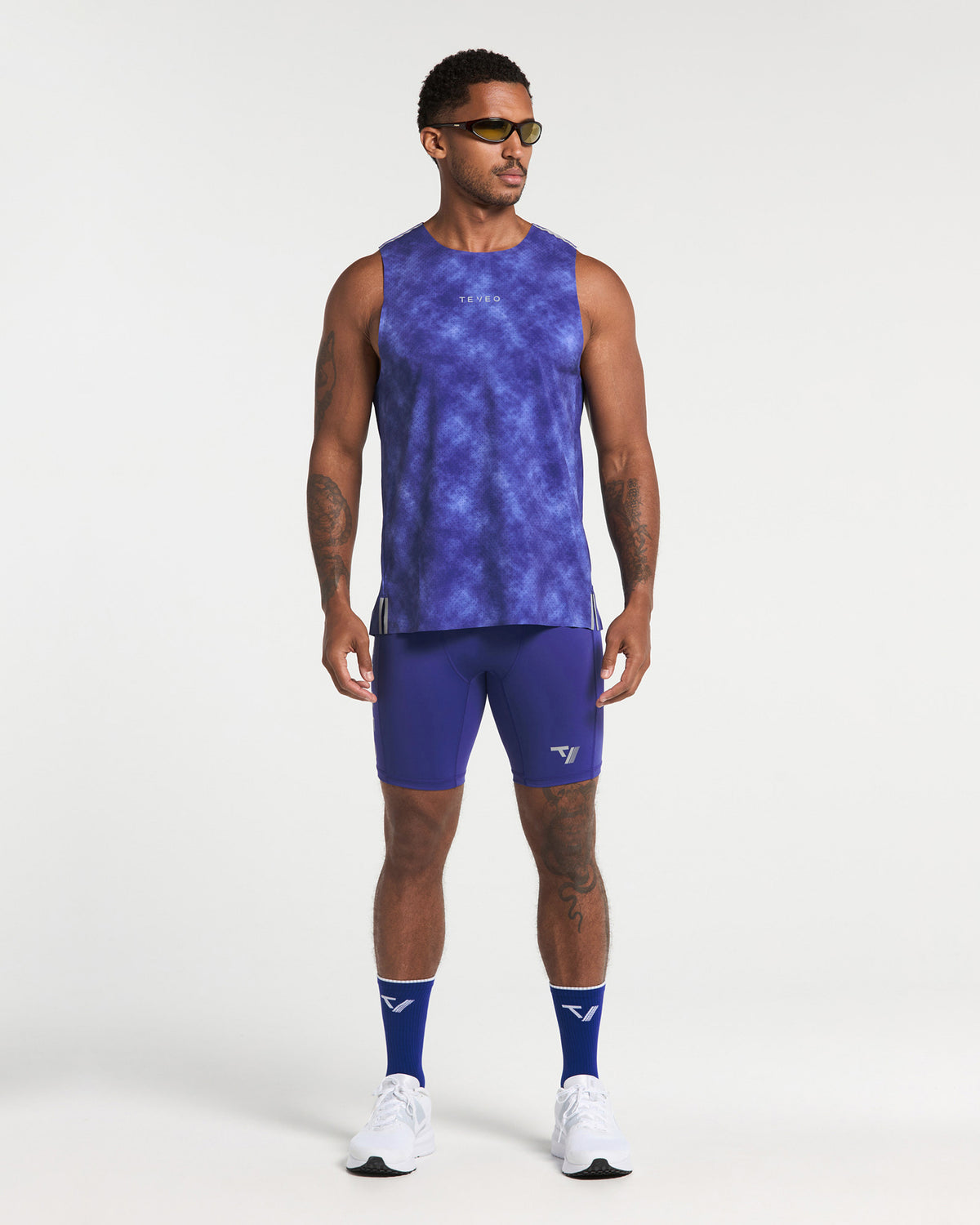 RUN RACE Tank "Cloud Blau"
