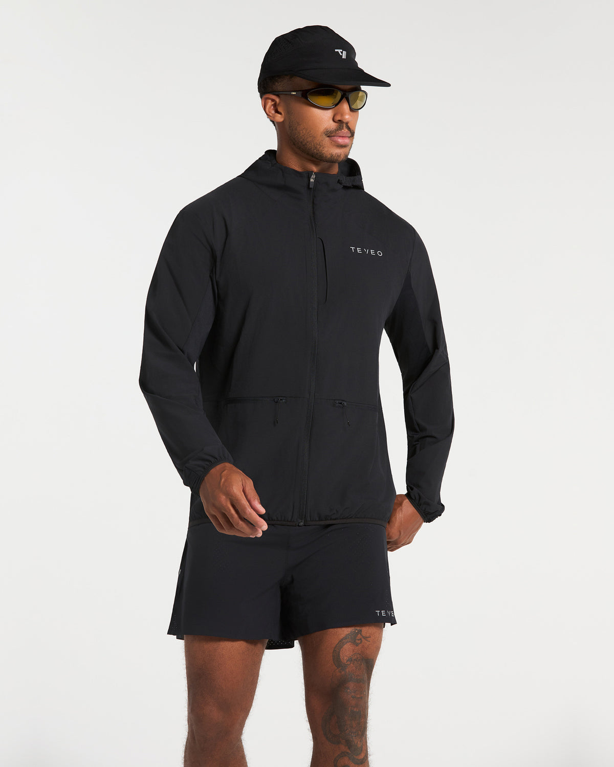 RUN RACE Zip Jacket ‘Black’