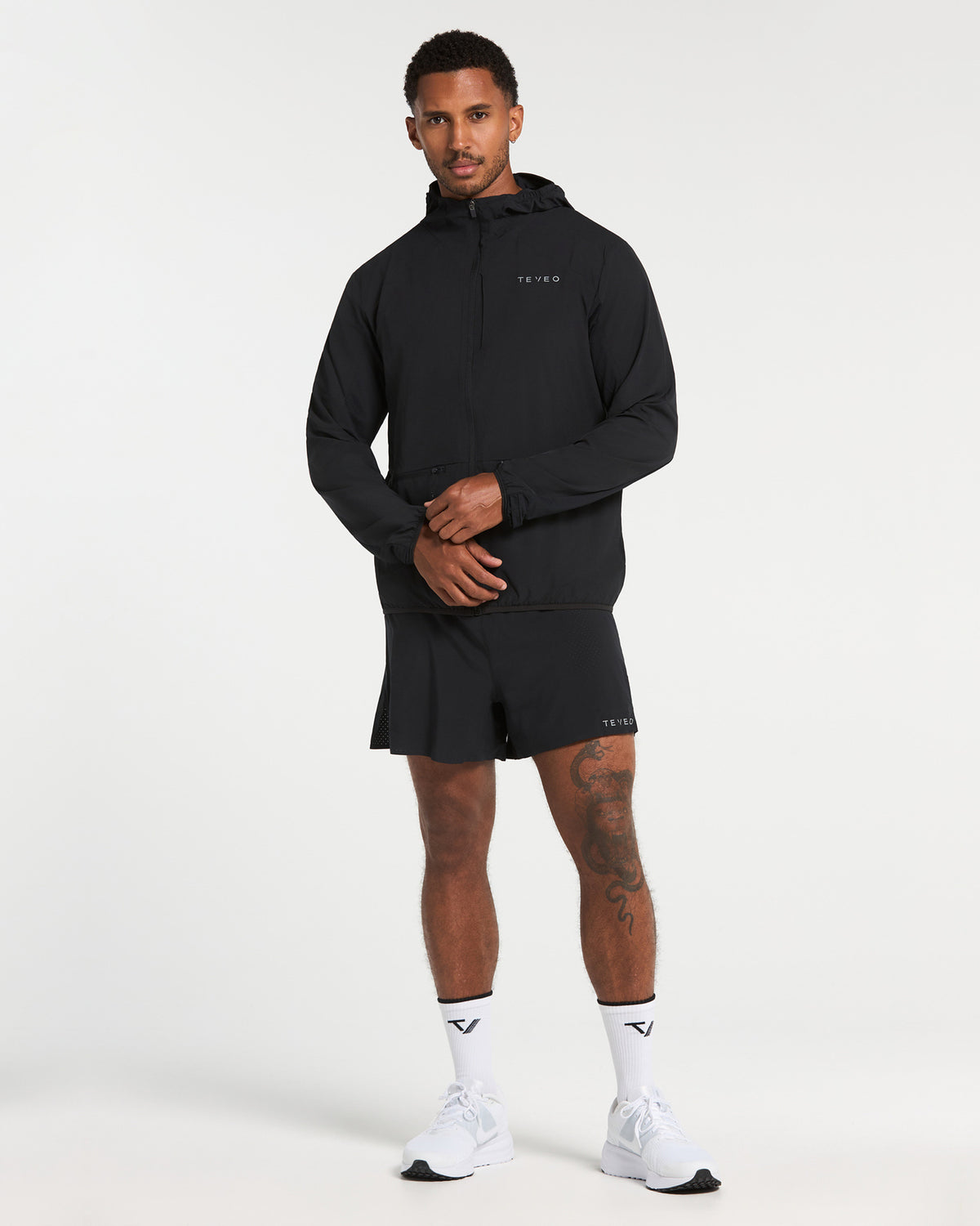 RUN RACE Zip Jacket ‘Black’