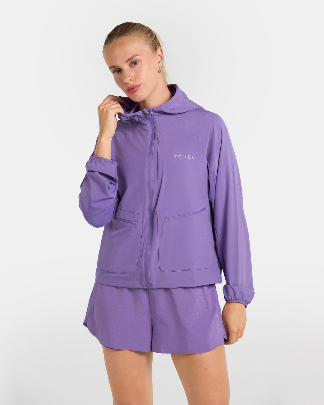 Giacca con zip RUN RACE “Lilla"