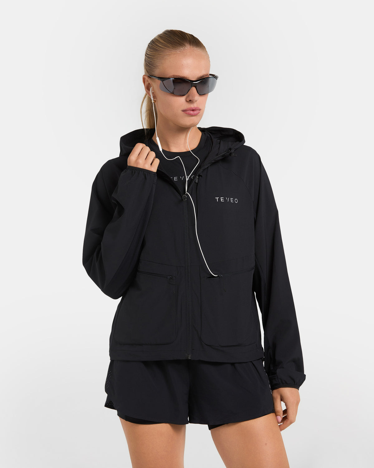 RUN RACE Zip Jacket ‘Black’