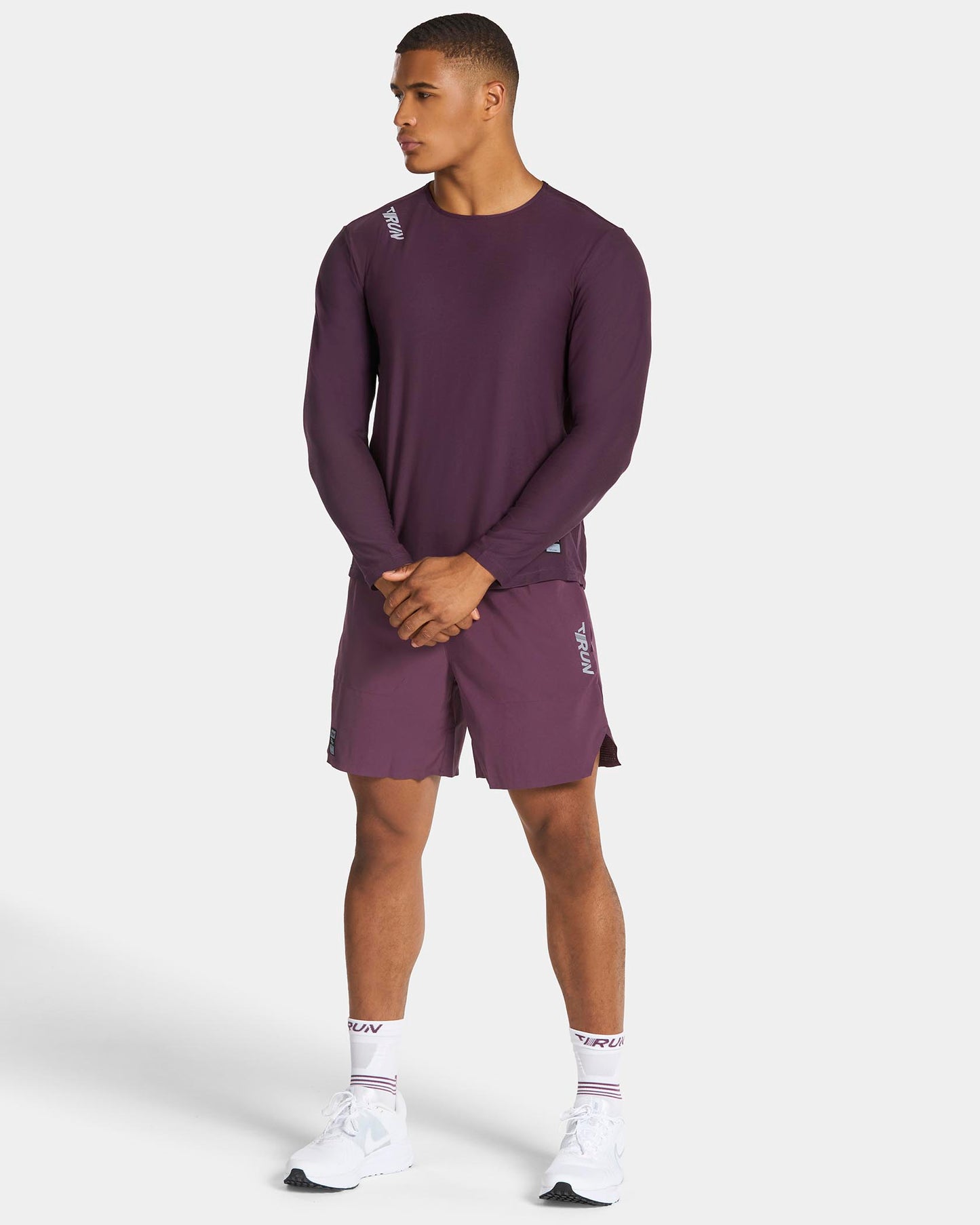 RUN Shorts 7 Inch "Dusty Purple"