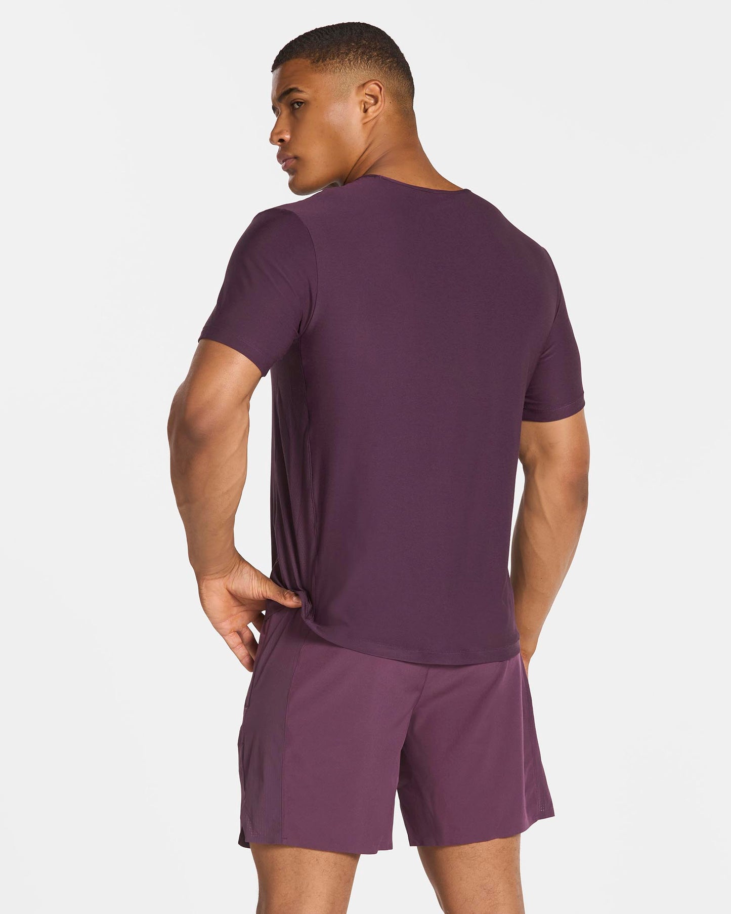 T-shirt RUN « Dusty Purple »
