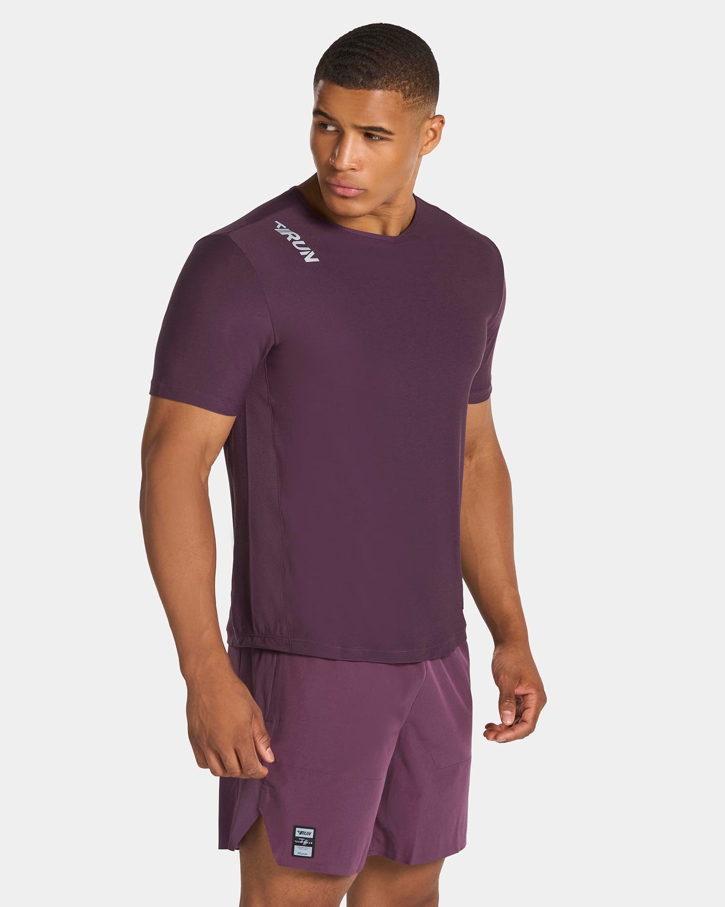 T-shirt RUN « Dusty Purple »