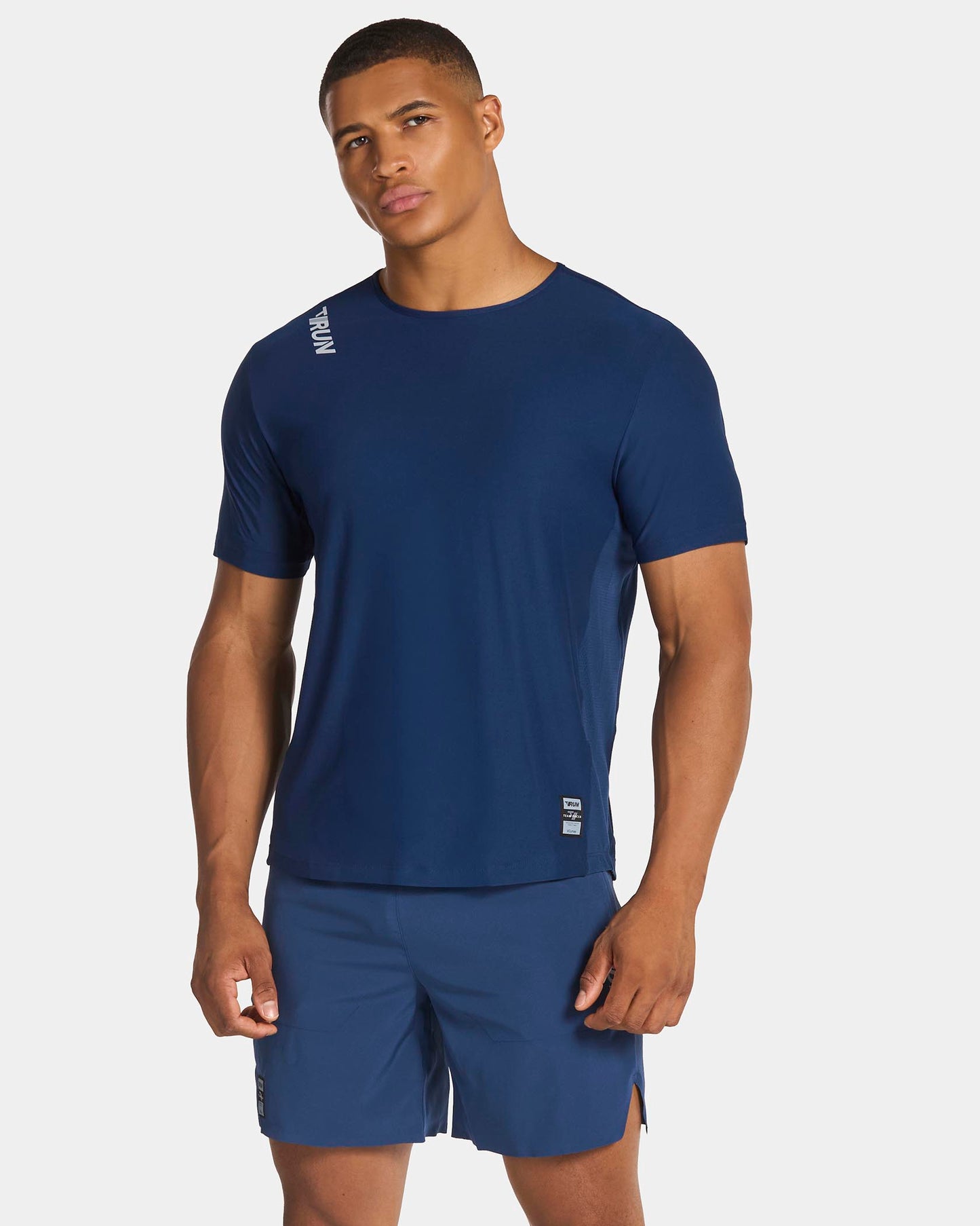 RUN T-Shirt "Dunkelblau"