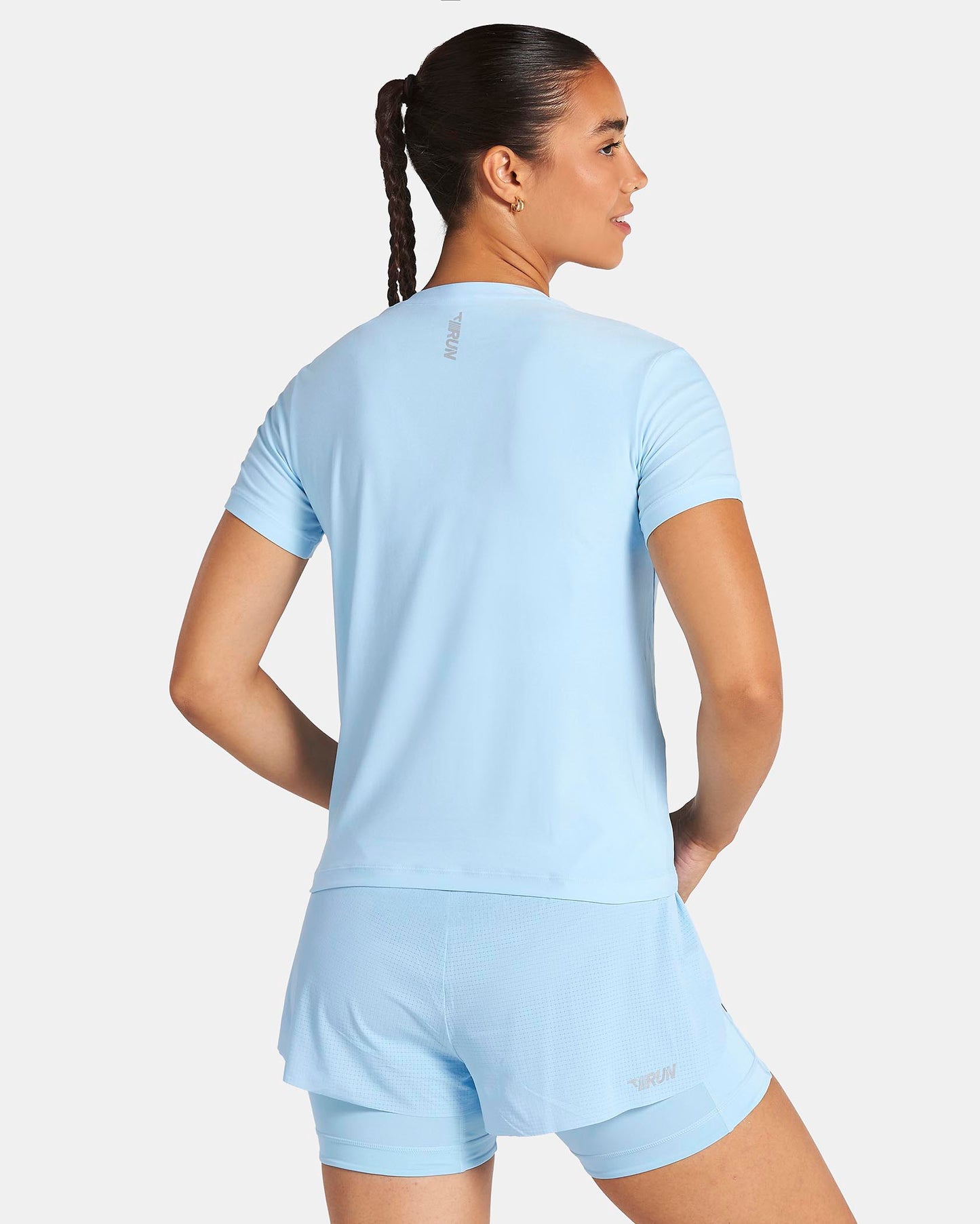 T-shirt RUN “Ice Blue"