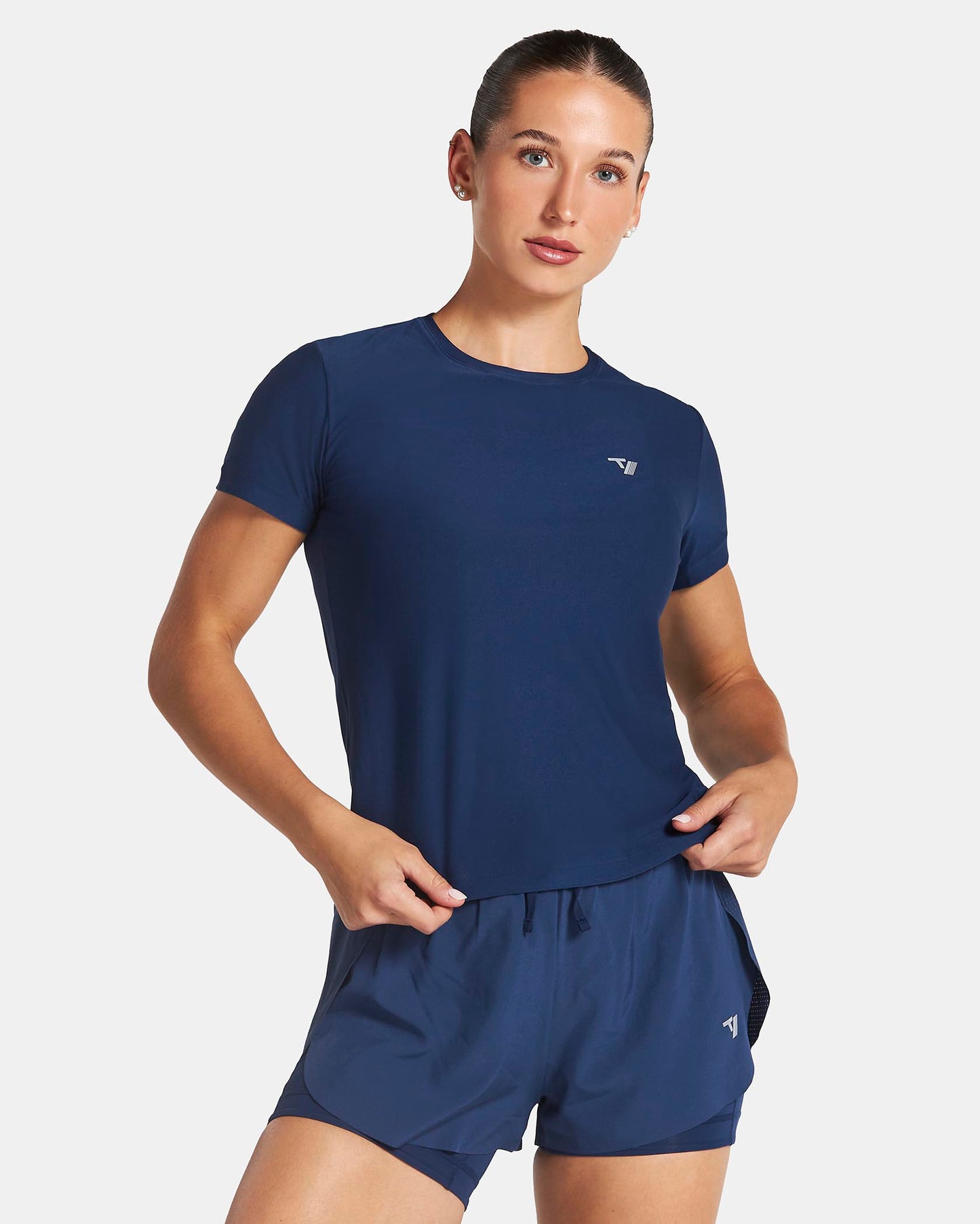 T-shirt RUN “Blu Scuro"