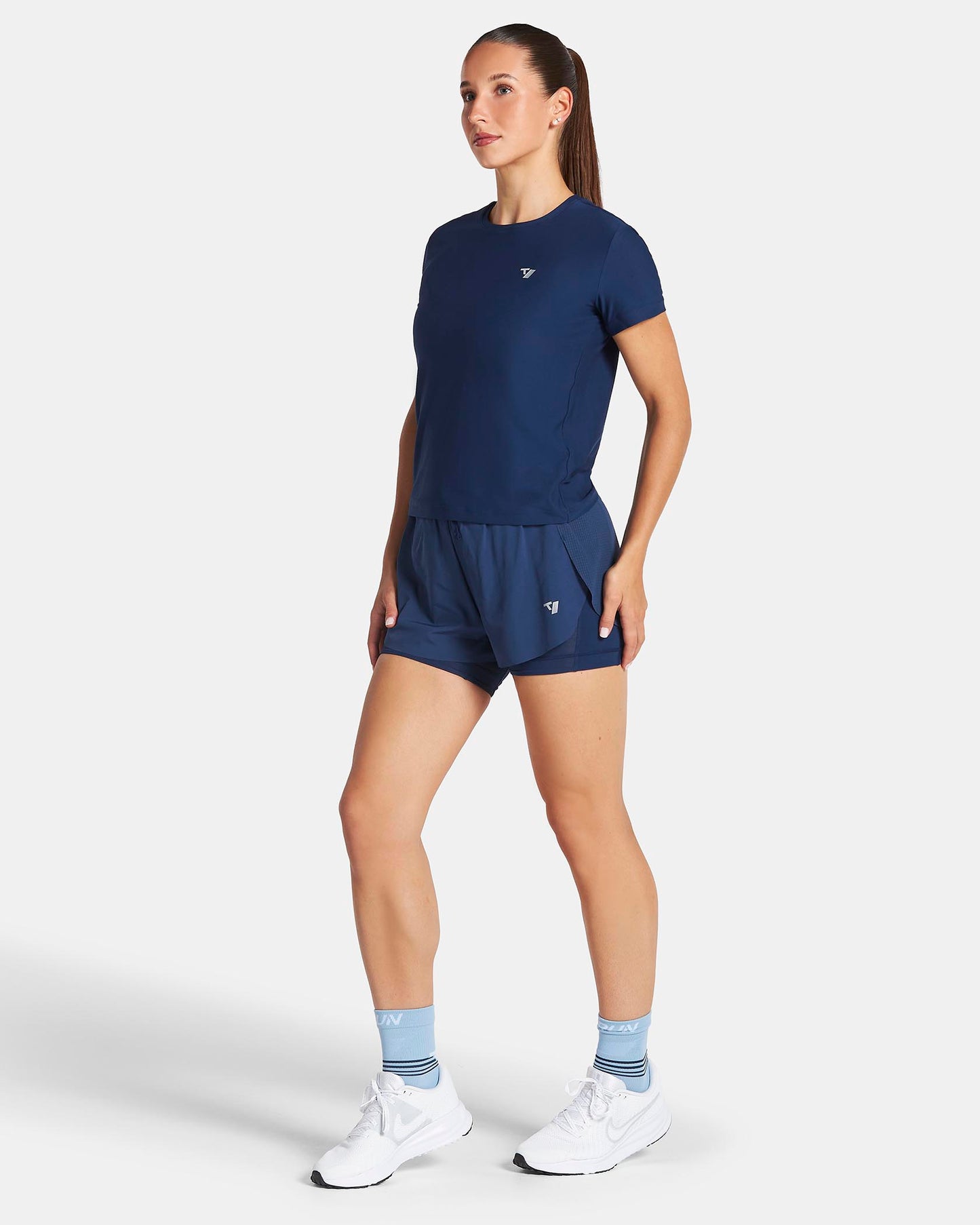 T-shirt RUN “Blu Scuro"