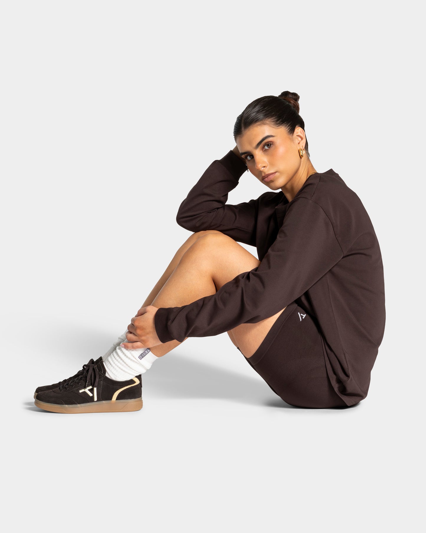 Classic Sneakers Women ‘Dark Chocolate-Butter Yellow’