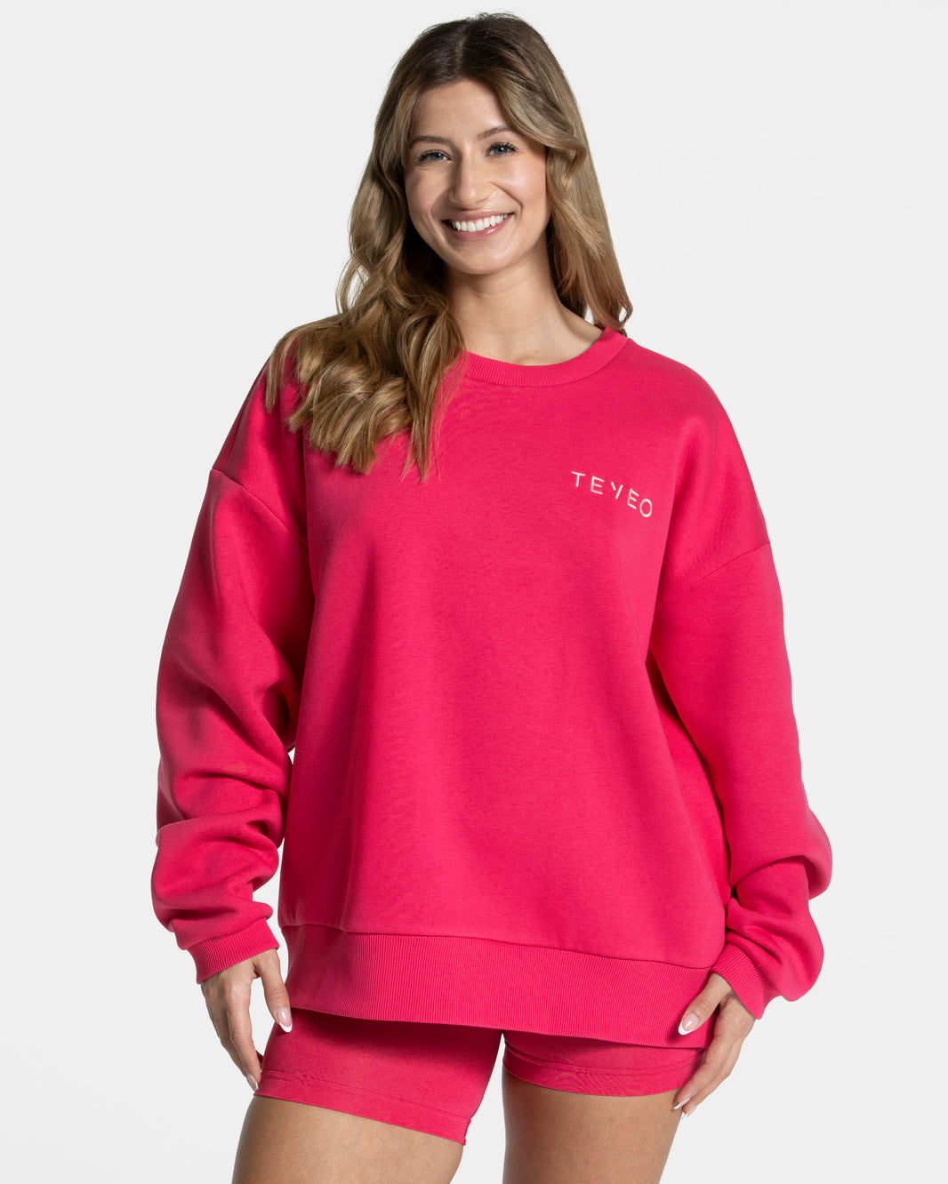 Signature Oversized Sweater ‘Berry’
