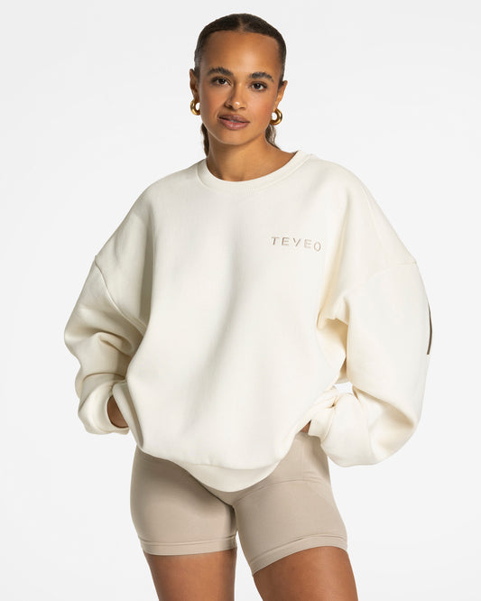 Bluza Signature oversize „Latte”
