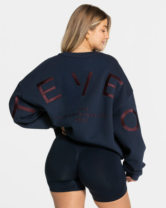 Felpa Signature Oversized “Midnight”