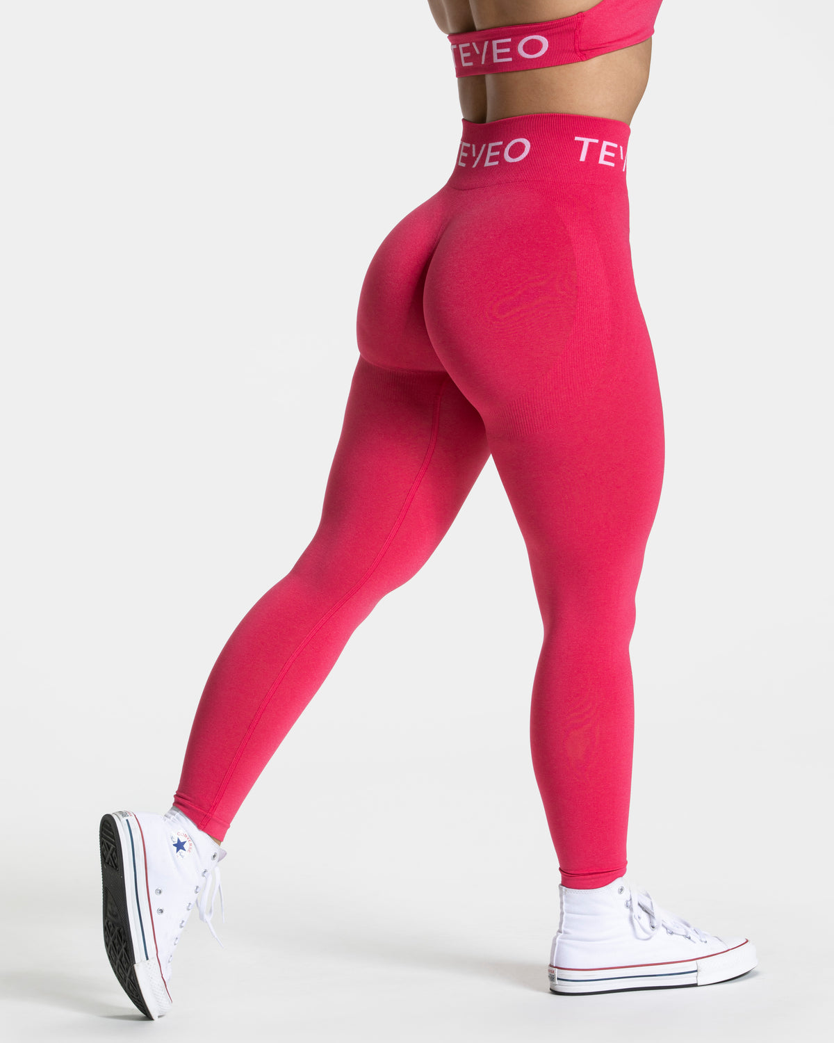 Signature Covert Scrunch Leggings ‘Berry’