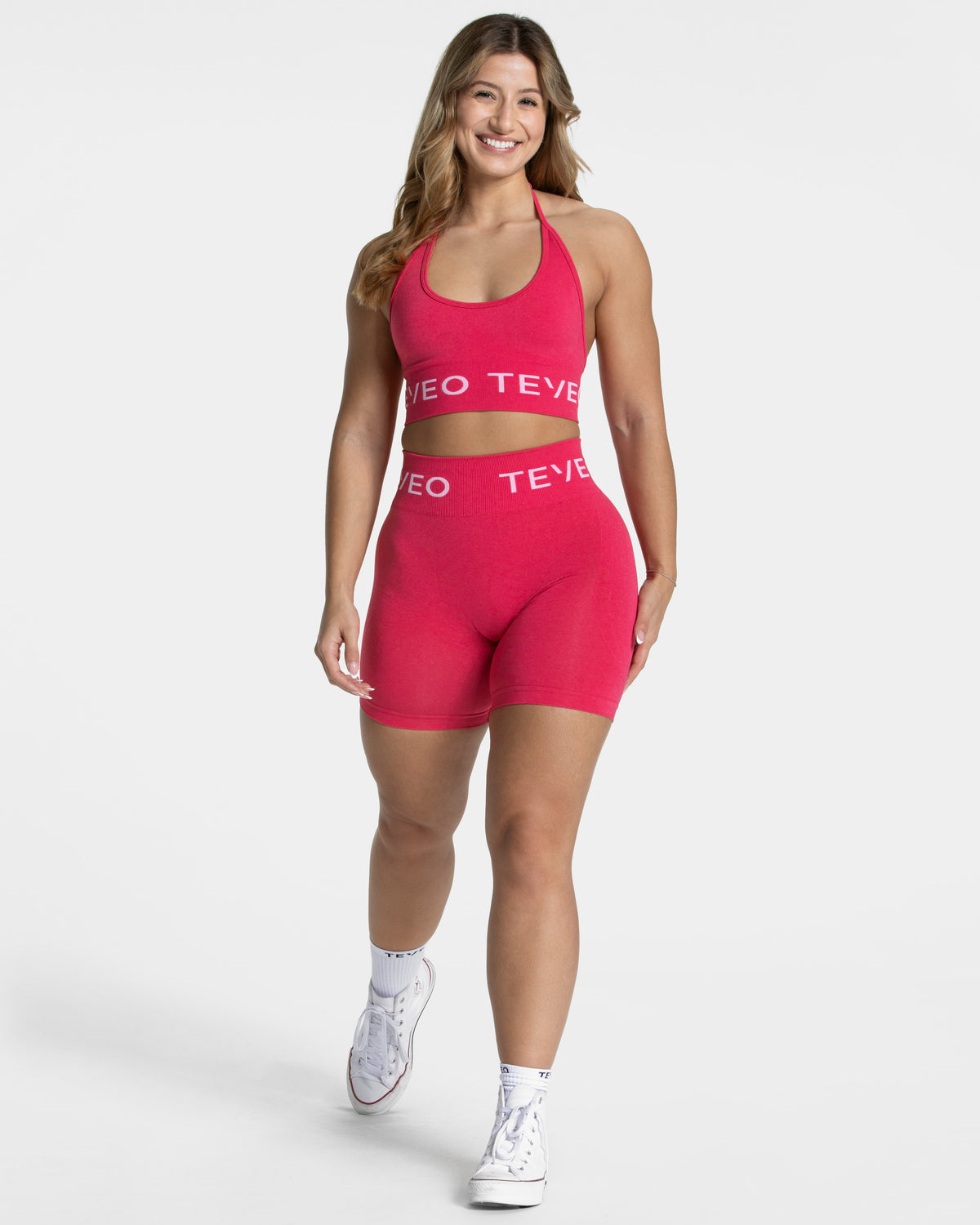 Signature Covert Scrunch Shorts ‘Berry’
