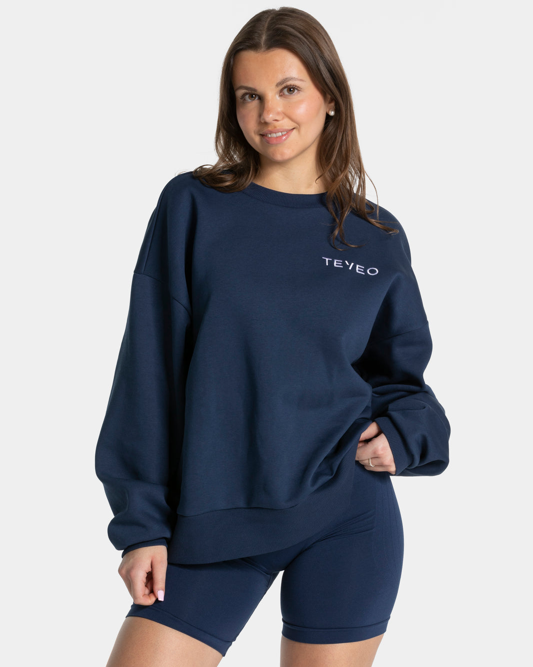 Signature Oversized Sweater ‘Dark Blue’