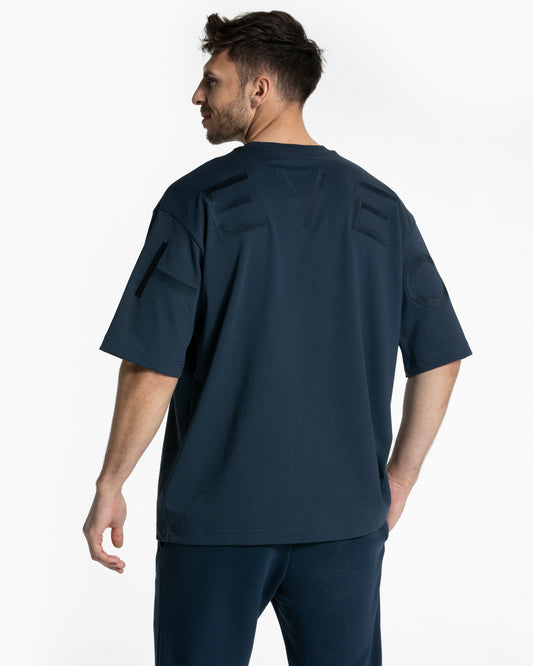 T-shirt Arrival Signature “Blu scuro”